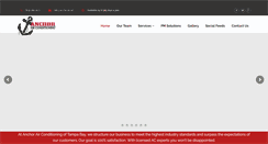 Desktop Screenshot of anchorair.net