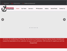 Tablet Screenshot of anchorair.net